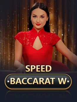 Speed Baccarat W by Evolution cover