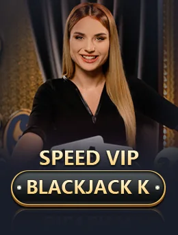 Speed Vip Blackjack K by Evolution cover