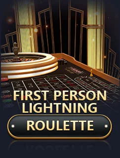 First Person Lightning Roulette by Evolution cover