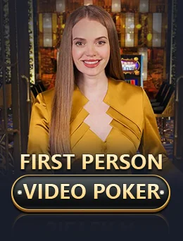 First Person Video Poker by Evolution cover