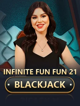 Infinite Fun Fun 21 Blackjack by Evolution cover