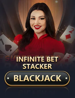 Infinite Bet Stacker Blackjack by Evolution cover