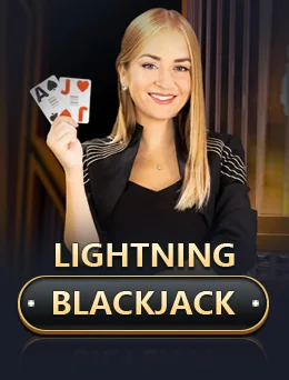 Lightning Blackjack by Evolution cover