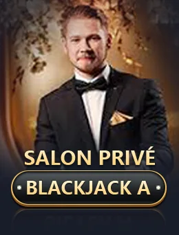 Salon Privé Blackjack a by Evolution cover