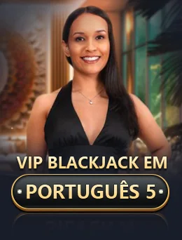Vip Blackjack Em Português 5 by Evolution cover