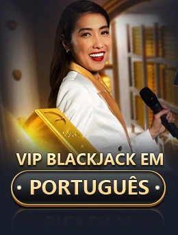 Vip Blackjack Em Português by Evolution cover