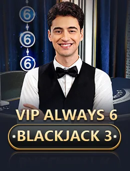 VIP Always 6 Blackjack 3 by Evolution cover
