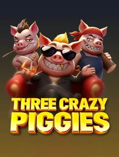 Three Crazy Piggies by PG SOFT cover