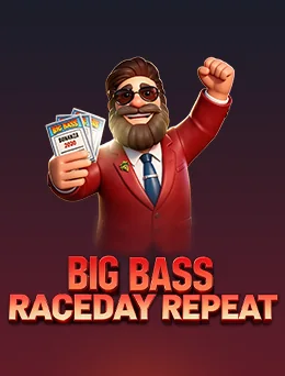 Big Bass Raceday Repeat by Pragmatic Play cover