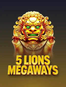 5 Lions Megaways by Pragmatic Play cover